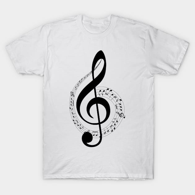 Music T-Shirt by Imagination